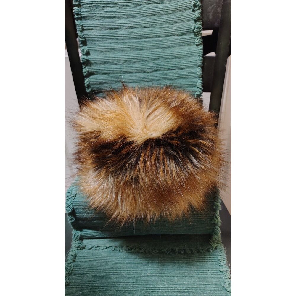 Donna Salyers' Fabulous-Furs Red Fox Faux Fur Russian-Style Cossack Hat
